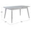 Table de salle à manger extensible Alburga-1297488151
