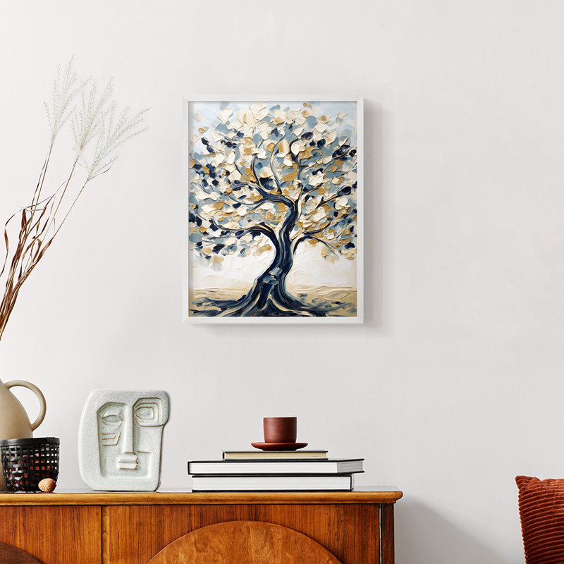 Paysages de la série CL XXXVII - reproduction encadrée de qualité supérieure - prête à être accrochée - aucun clou requis