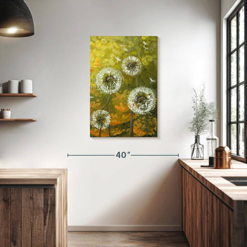 Harnek Dandelions, 36" H x 24" W