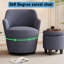 Fauteuil d'appoint pivotant à 360 ° avec repose-pieds-154023170
