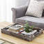 50.8 cm Solid Wood Ottoman Serving Tray