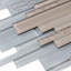 Karma Straight Edge Glass Mosaic Sheet Tile-60084797