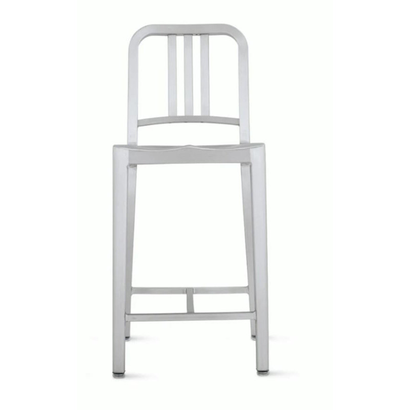 Tabouret naval en acier inoxydable