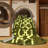 Machine Washable Trellis Green Area Rug-2062375527