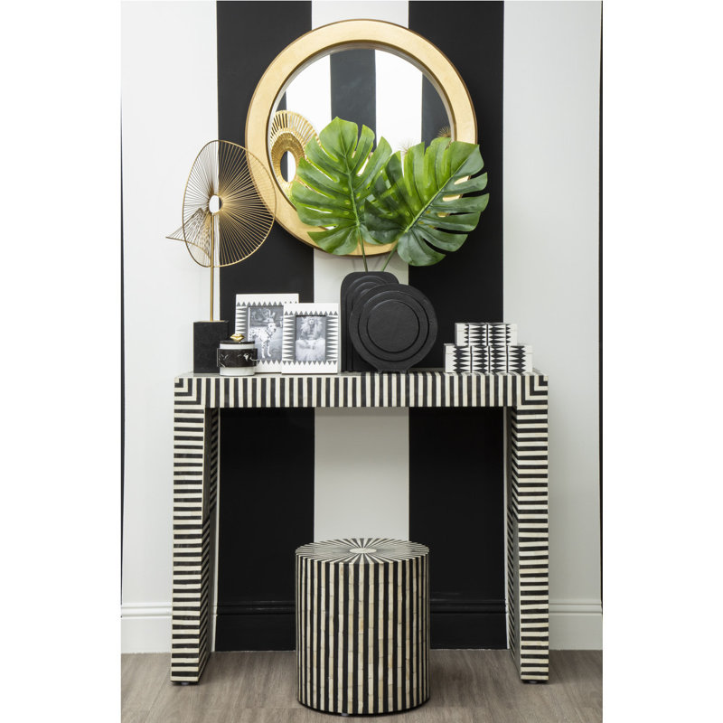Murrysville Metal Round Wall Mirror