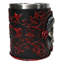 Tasse à café en résine rouge rouge
