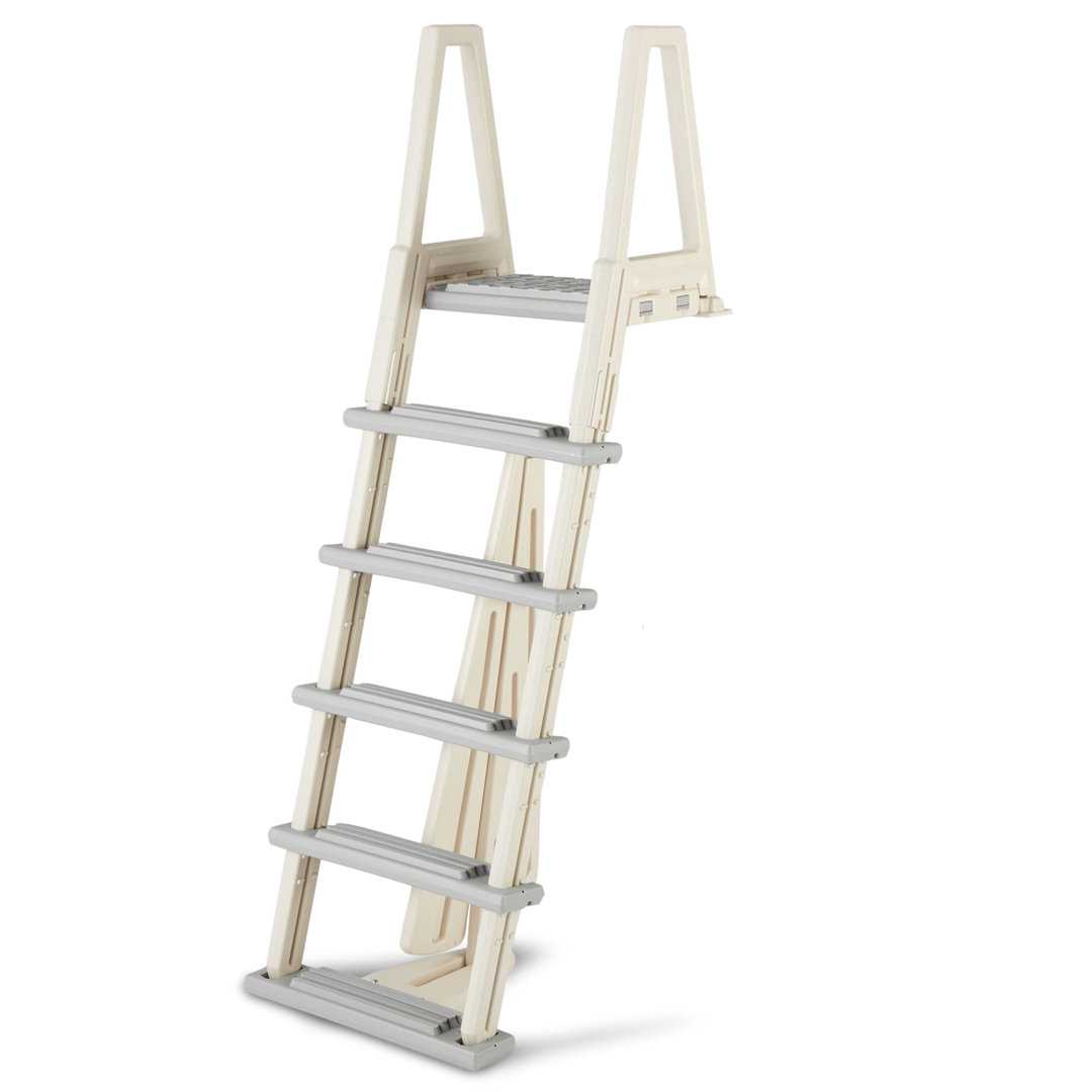 Confer Plastics 6000X Eliminator Adjustable 46"-56" Heavy Duty InPool Ladder Confer