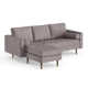 Geo 84" Wide Reversible Sofa and Chaise