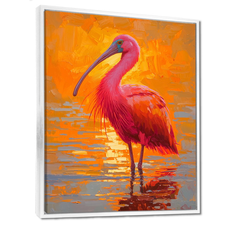 Aydriana - Animals Canvas Art Print, H 20 po x l 12 po, Impression encadrée flottante, Blanc