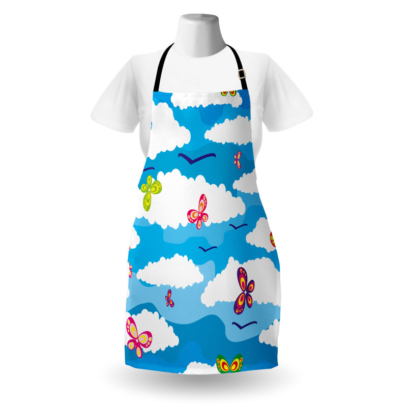 No Pattern Bib Apron