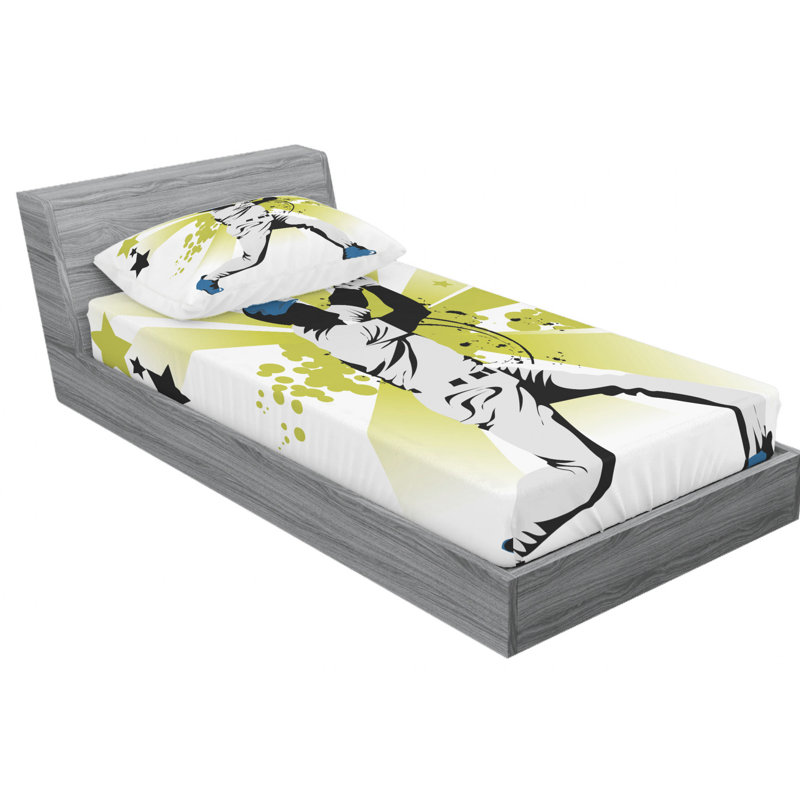 Microfiber Sheet Set, Twin XL Sheet Set with Fitted Sheet