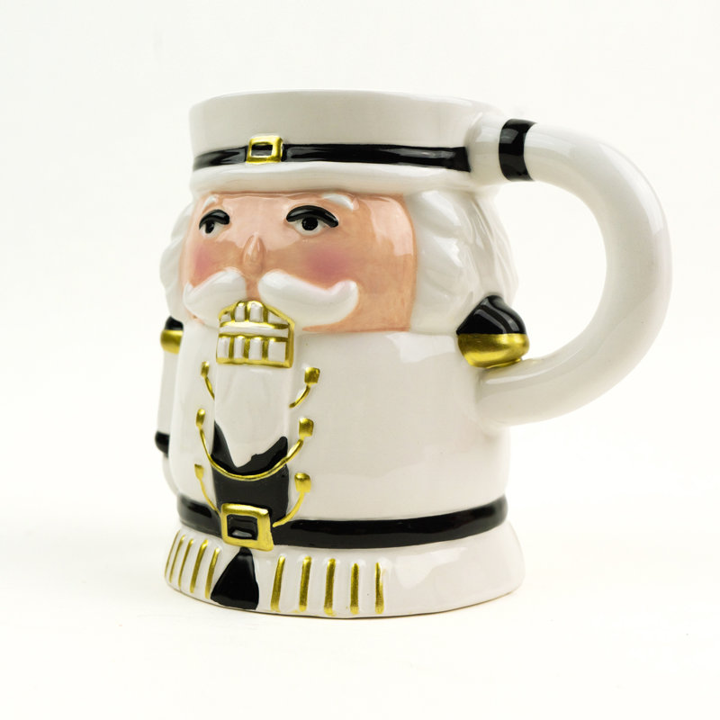 Tasse à café en céramique Kaykin, Blanc