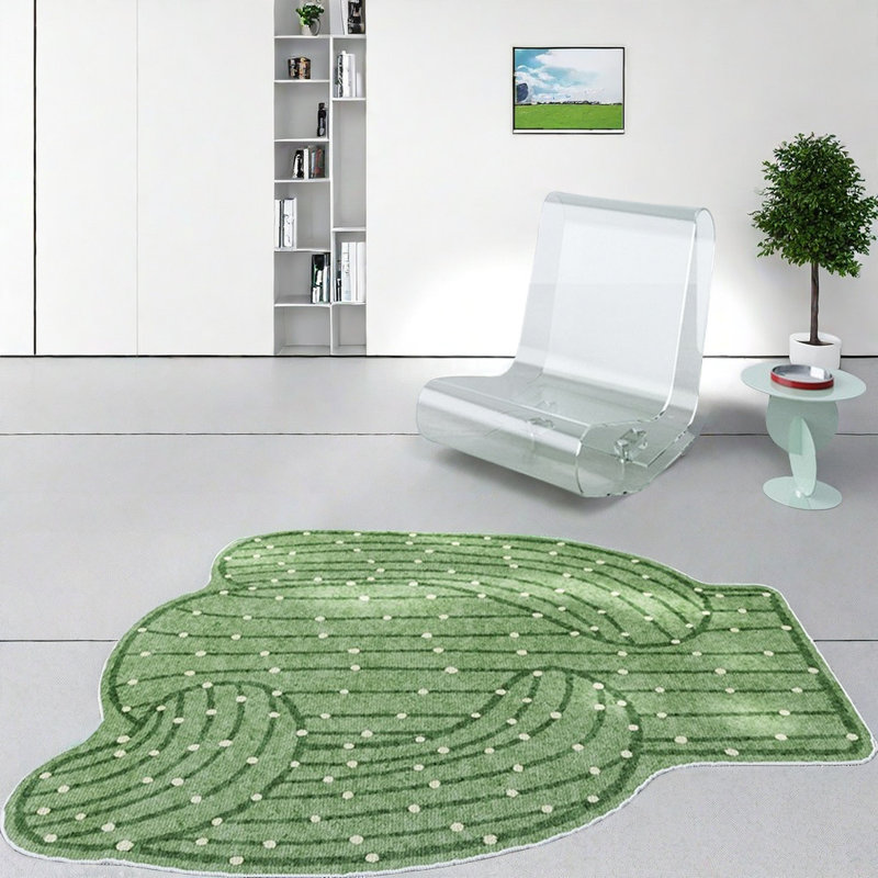 Tapis cactus rime, Nouveauté 78,7 po x 118,1 po
