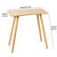 Bureau d'ordinateur de 27 pouces, bureau d'étude pour étudiants, bureau en bois moderne, table d'écriture ergonomique à arc, bureau d'écriture
