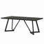 Grande table de salle à manger 71 "pour 6 à 8 personnes avec table rectangulaire pour la cuisine et le dîner avec structure en métal robuste, mobilier de maison et de bureau polyvalent
