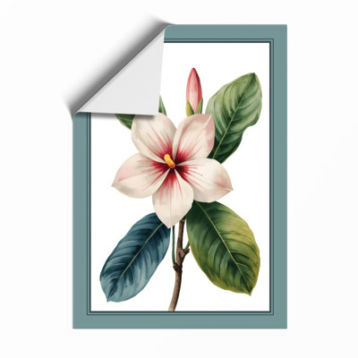 Striped Bloom Botanical - Print