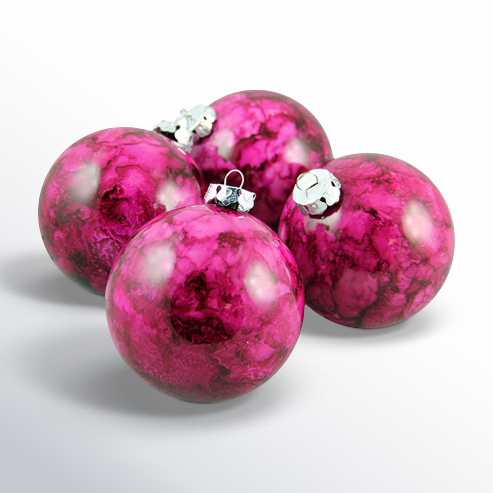 3" Shatterproof Bauble, Shiny Purple