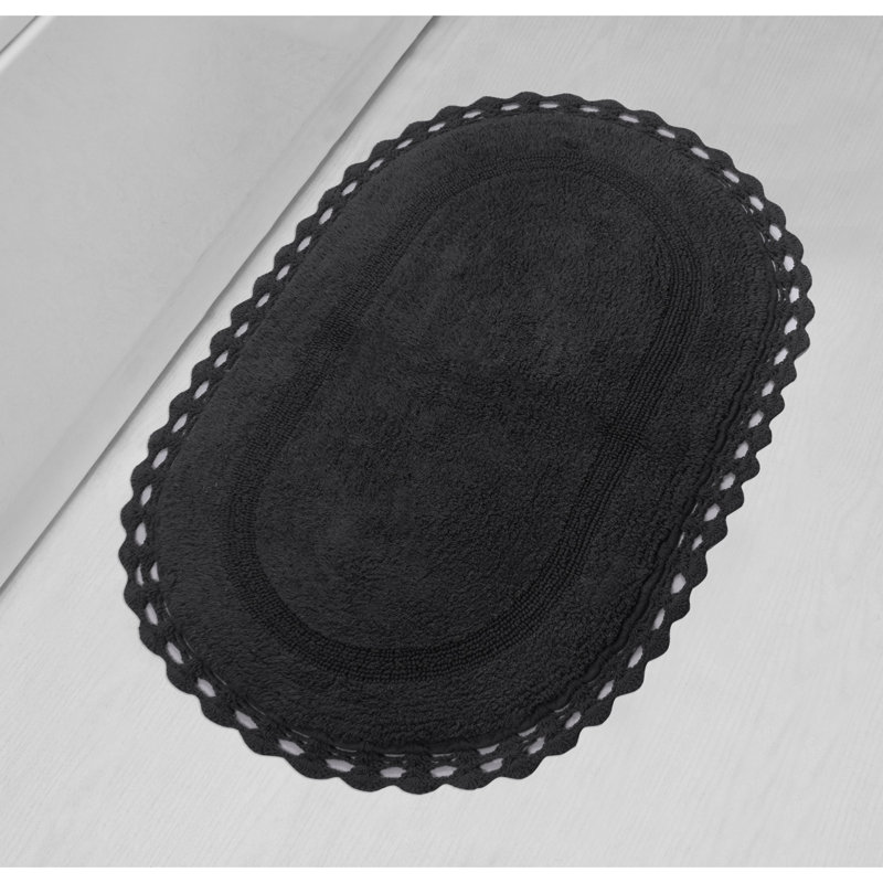 Soft Bath Rug, Gray, 24" W x 40" L