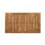 Table de bar d'extérieur minimaliste en bois d'acacia