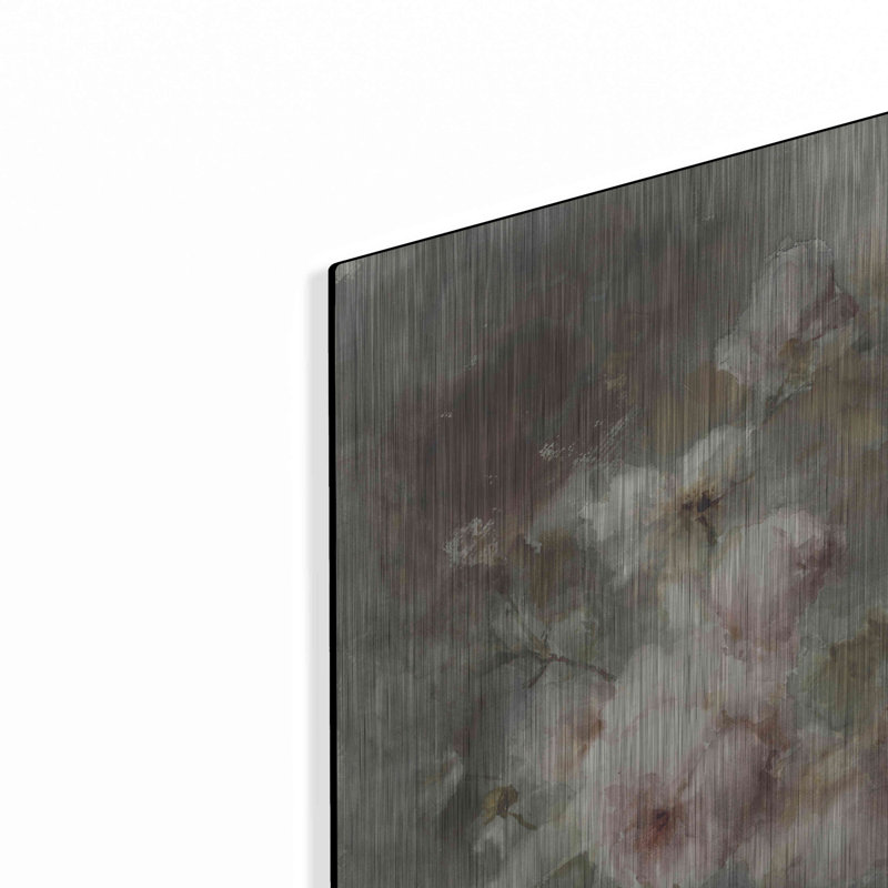 Art mural en métal «Old World Rose Bouquet» par Winston Porter, H 24 po x l 16 po