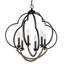 Luminaire suspendu 6 lumières Mckenny