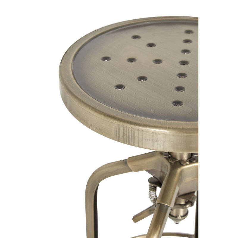 Mccartney Accent Stool, Brass
