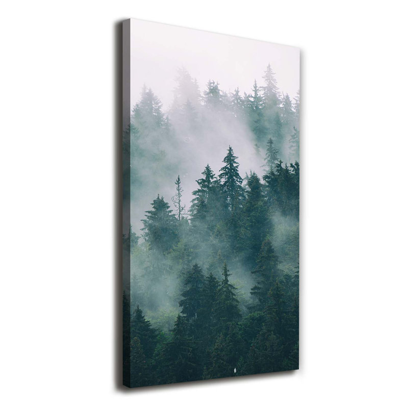 Pomegranate With Leaves - Wrapped Canvas Print