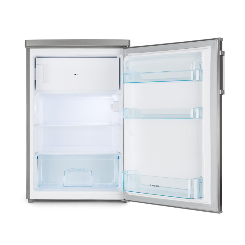 Klarstein 118m³ L Freestanding Mini Fridge, Grey