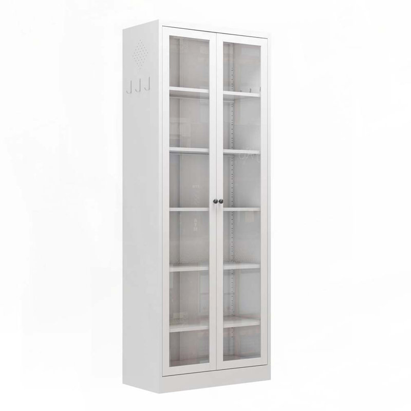 Armoire de rangement de 72 po de hauteur avec 5 tablettes réglables