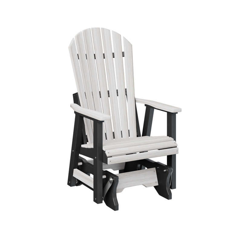 Fauteuil coulissant simple berlinois berlinois, Seashell Top/Black Base