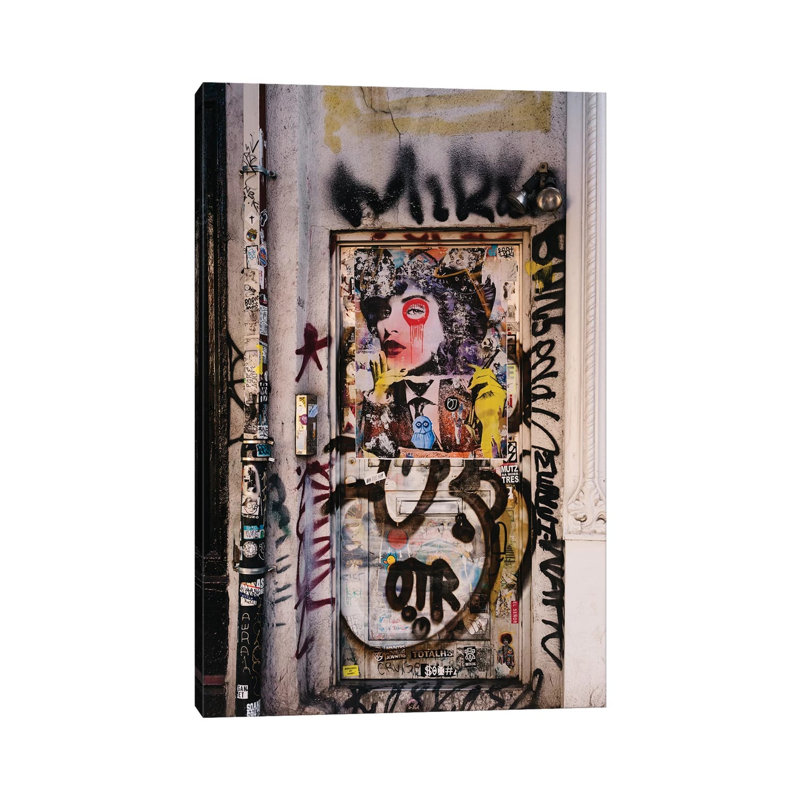 East Village Street II by Bethany Young - Print on Canvas, Wrapped Canvas, 66.04cm H x 45.72cm W x 3.81cm D