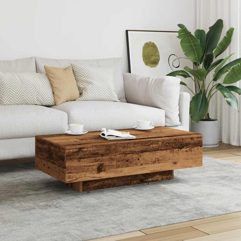 Odea Frame Coffee Table, Old wood