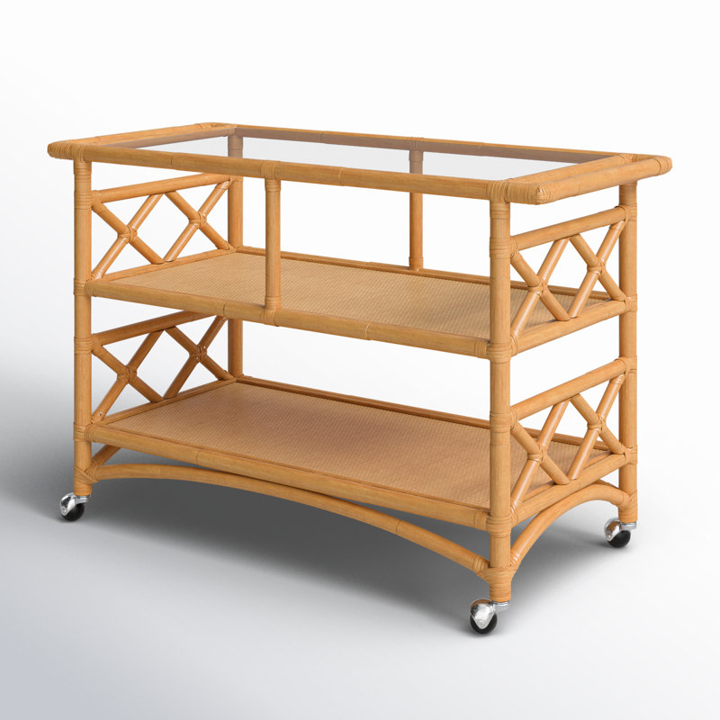 Montgomery Bar Cart, Honey