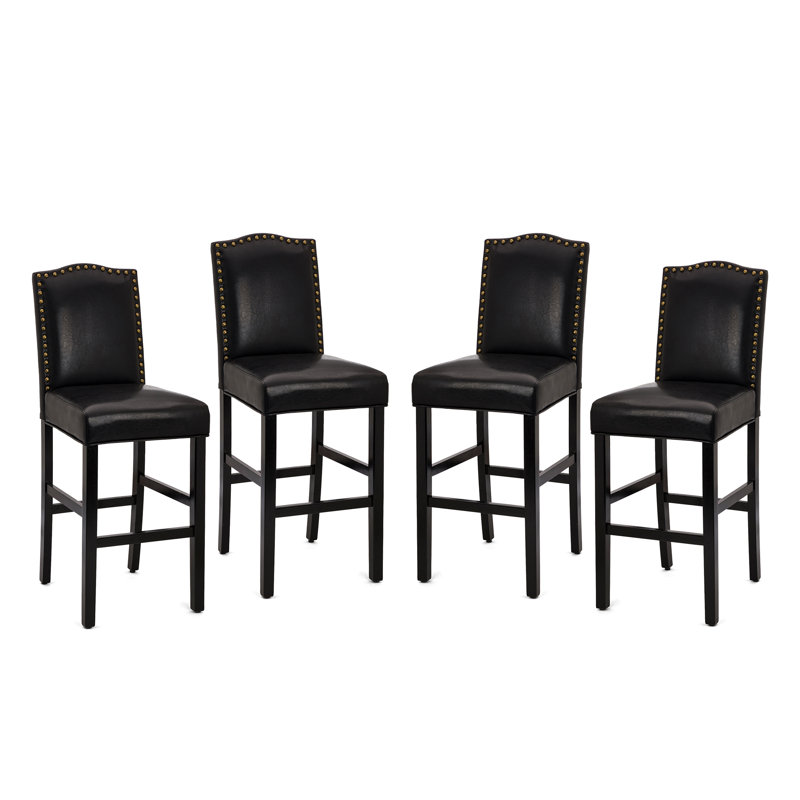28.75'' Bar Stool, Black