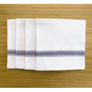 Cotton Striped Square Napkin
