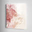 «Blush Pink Watercolor», reproduction d'art graphique sur toile tendue