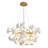 Ceramic Leaf Chandeliers Branch Chandelier -1663318255