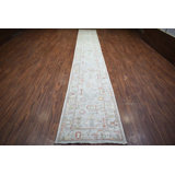 Transitional One-of-a-Kind Runner 2'8" X 19'5" Hand Knotted Area Rug