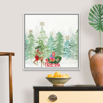 " Holiday Greetings " Painting Print