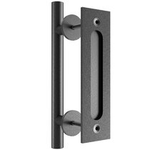 FRONG Large Black Frosted Hidden Recessed Invisible Door Handle (Right  Opening) - Wayfair Canada