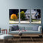 IDÉE4WALL, art mural sur toile encadré pour le salon, la chambre à coucher, belle nature, paysage de la Norvège, impressions sur toile pour décoration intérieure moderne prête à être accrochée - panneaux de 16 po x 24 po x 3 po