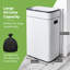 Tower Ozone Sensor Bin, Large 60L, Hands Free Opening, Carbon Filter-106256088