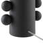 Lampe de table haute 27 po en céramique avec abat-jour en tissu Izzey-323435562