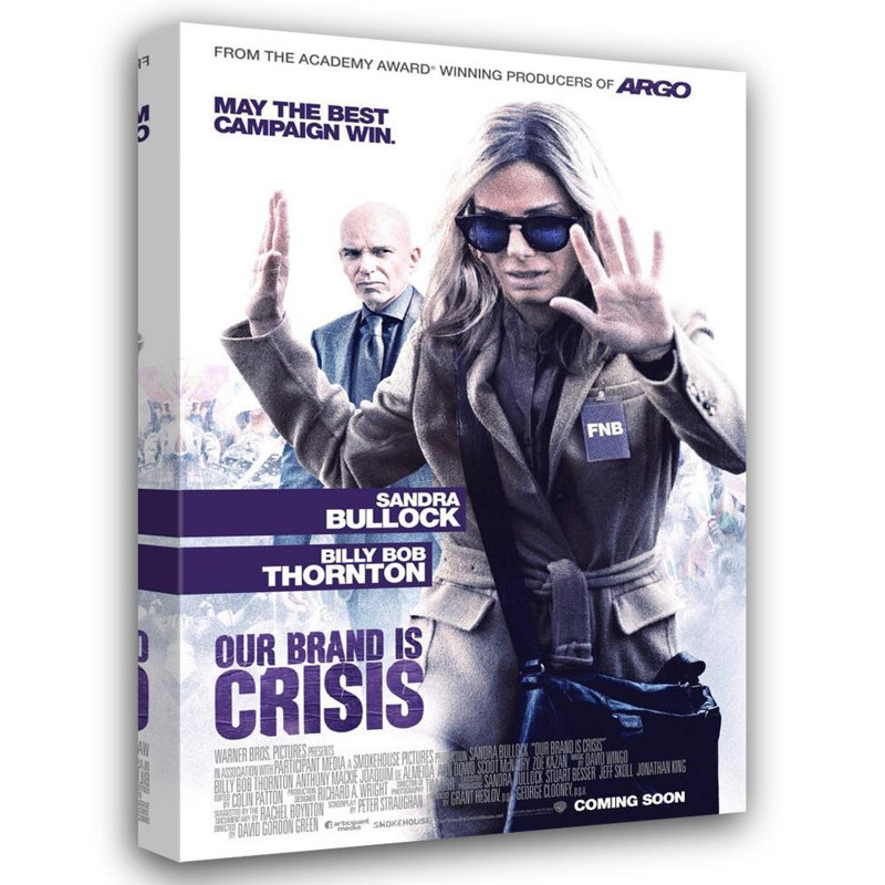 Notre marque est la Crise, H 24 po x l 16 po