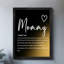«Black», maman rétro, art mural, définition-1240749231