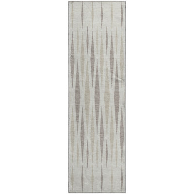 Premium Machine Washable Prisco Ivory Rug