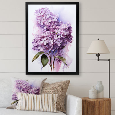 " Elegant Lilac Bouquet "