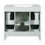 Meuble-lavabo 36 po avec lavabo en céramique et tiroirs 36 po