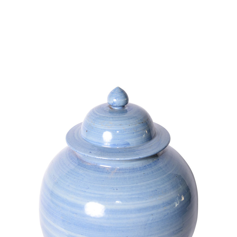 Handmade Jar, Lake Blue, 26" H x 13" W x 13" D