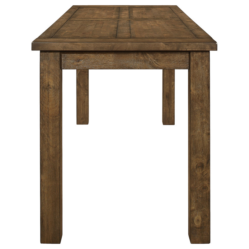 Rustic Dark Brown 5-Piece Counter Height Dining Set